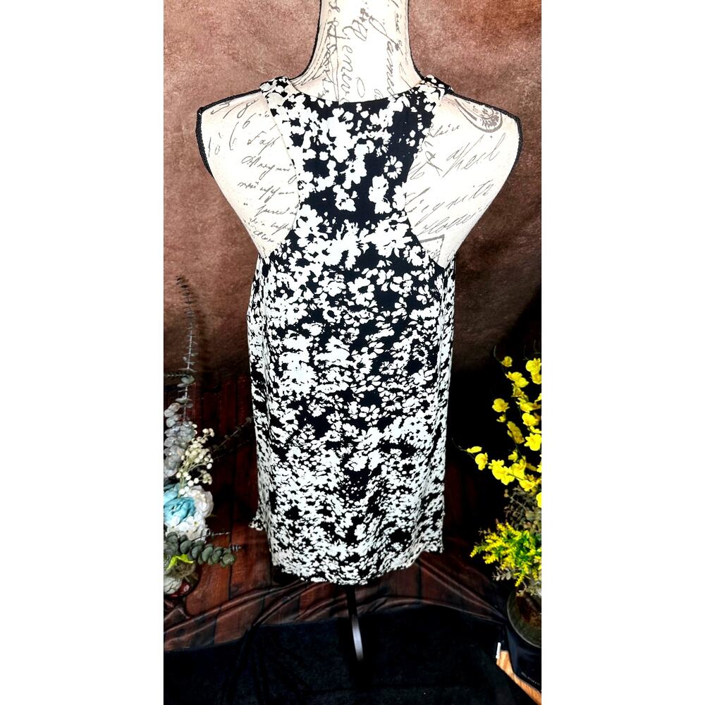 Three Eighty Two Asymmetrical Mini Dress - Black/… - image 10